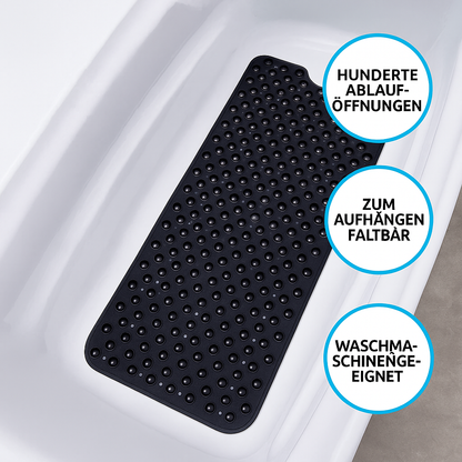 BathGrip Antirutschmatta | Extra lång badmatta för dusch &amp; badkar