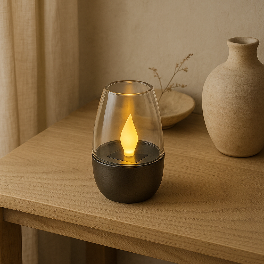 Solar Utomhusljus | Varm Vit LED | Vattentålig IP44 | 6–8h Drifttid | Ingen Viktättning