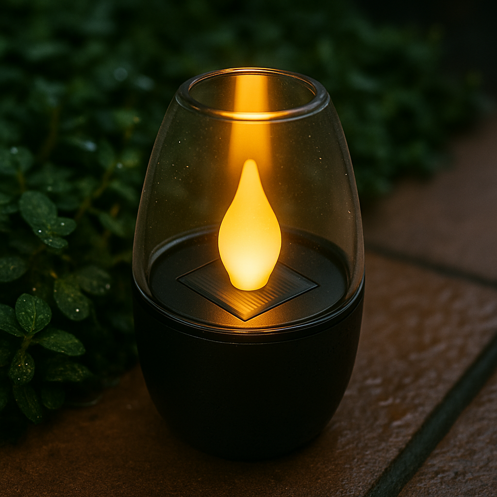 Solar Utomhusljus | Varm Vit LED | Vattentålig IP44 | 6–8h Drifttid | Ingen Viktättning