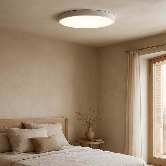 Ultra-tunn LED taklampa | 12" inbyggd | 1" tunn profil | LED