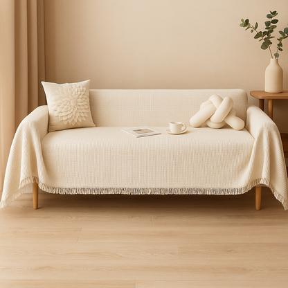 Carvallo - Andningsbart Vävt Sofföverdrag för Stilfull Komfort och Skyddande Passform