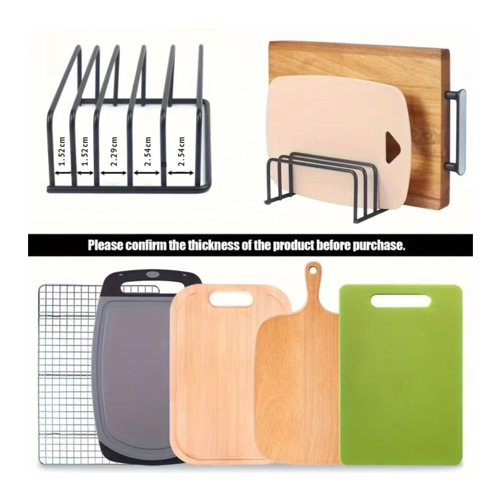 Stål Skärbräda Förvaringsställ