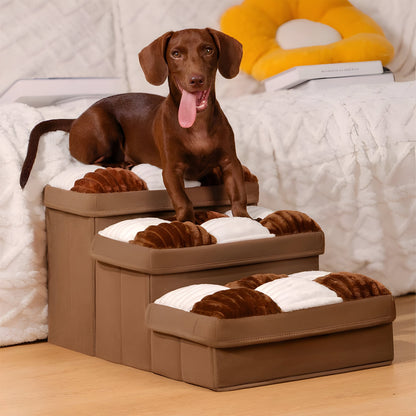 FetchFold Hundetrappa – Håndlaget hundetrappa med oppbevaring