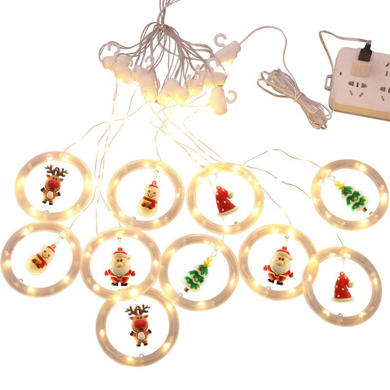TwinkleJoy Julbelysning – LED-ljusslinga med festliga figurer