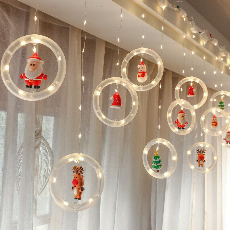 TwinkleJoy Julbelysning – LED-ljusslinga med festliga figurer