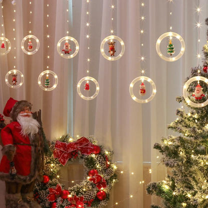 TwinkleJoy Julbelysning – LED-ljusslinga med festliga figurer