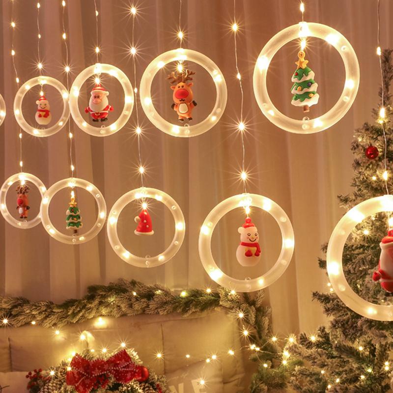 TwinkleJoy Julbelysning – LED-ljusslinga med festliga figurer