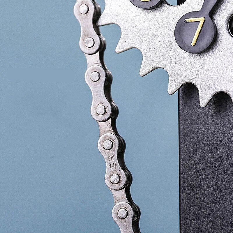 Carvallo - Rotering Gear klocka Med Industriell Charm och Unikt Design