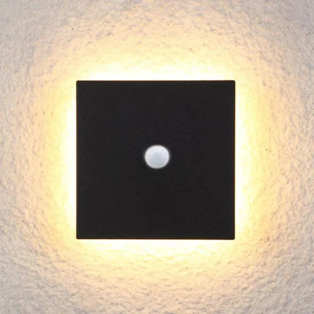 Vägglampa Modern Svart Utomhus LED Lampa