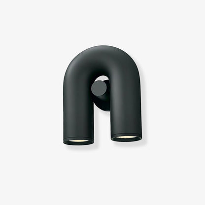 Samtida U-formad Vägglampa