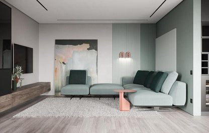 Samtida U-formad Vägglampa