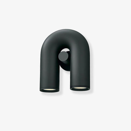 Samtida U-formad Vägglampa