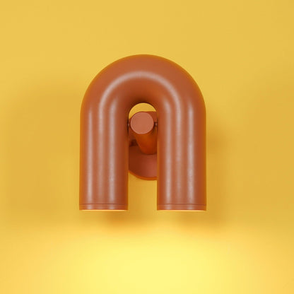 Samtida U-formad Vägglampa