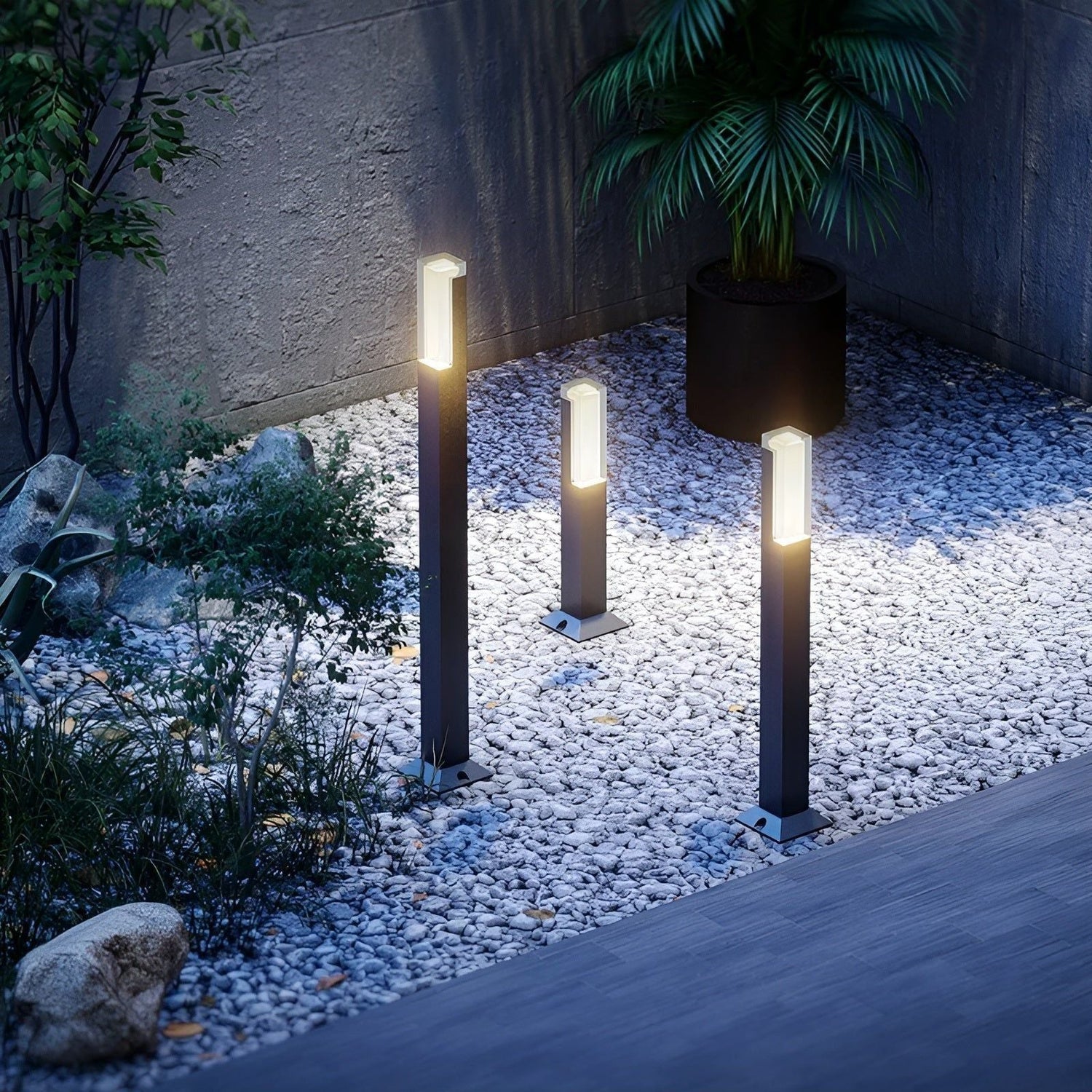 LuxeGarden Glow - Modern LED-Landskapsbelysning
