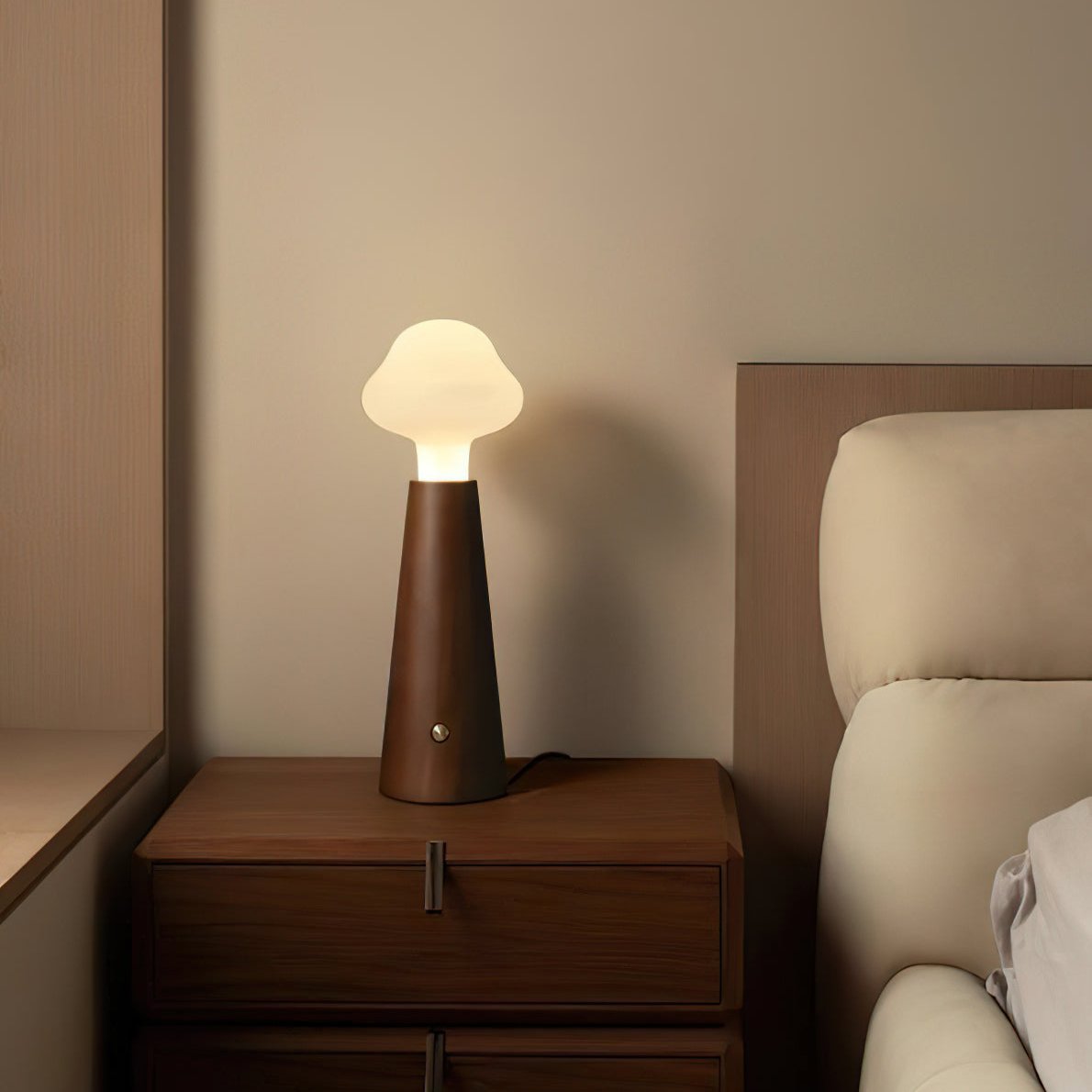 LumeAura - LED Bordslampa med Poetisk Design – Modern Dekorativ Lampa