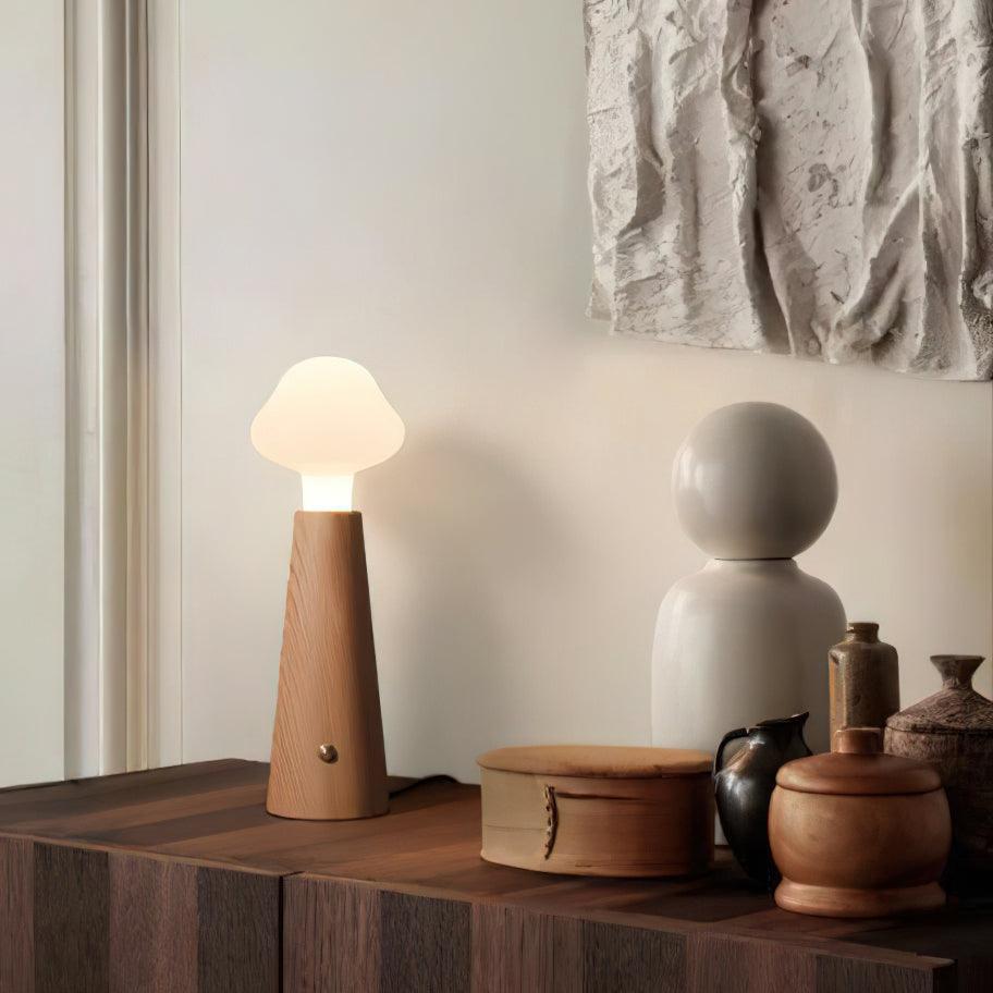 LumeAura - LED Bordslampa med Poetisk Design – Modern Dekorativ Lampa