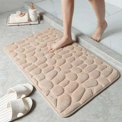 Kopparsten Matta - Rutschfast och absorberande Badrumsmatta