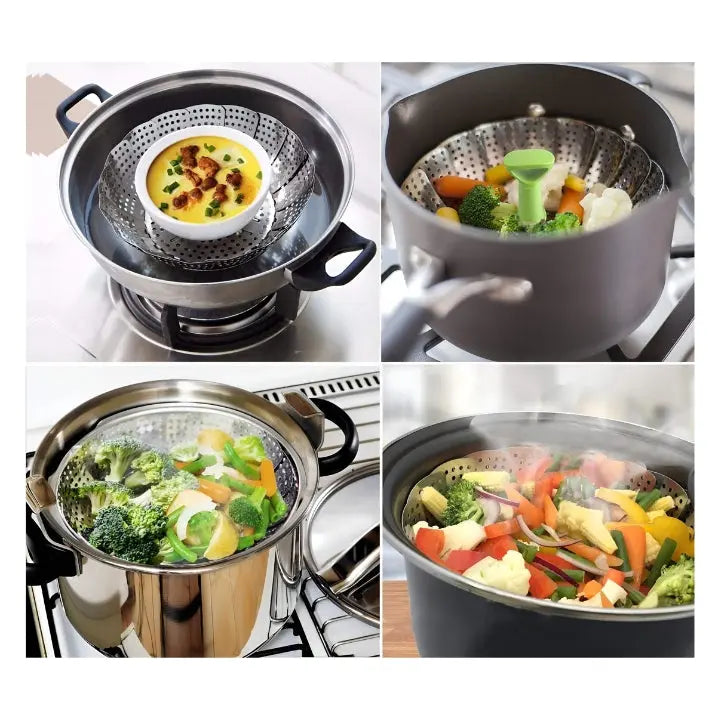 Carvallo - faltbar sömlös ångkokare