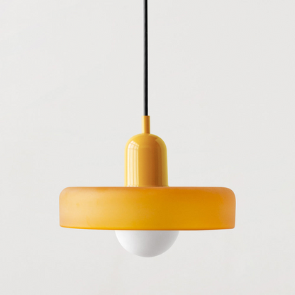 Bauhaus Färgglad Glas Hänglampa