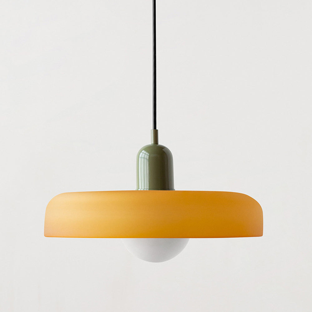 Bauhaus Färgglad Glas Hänglampa