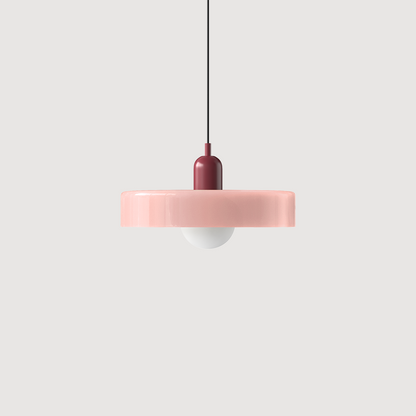 Bauhaus Inspired Colorful Glass Pendant Lamp