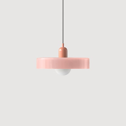 Bauhaus Inspired Colorful Glass Pendant Lamp