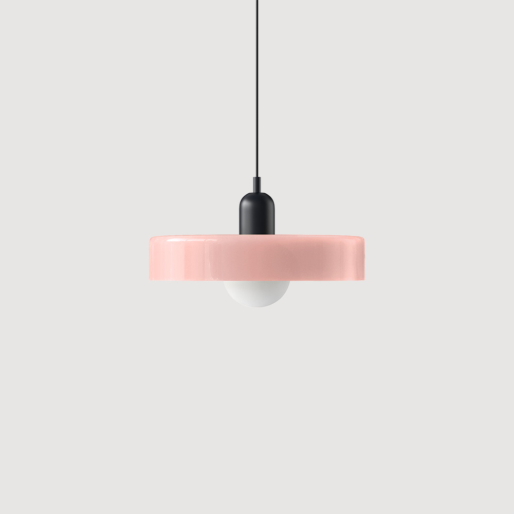 Bauhaus Färgglad Glas Hänglampa