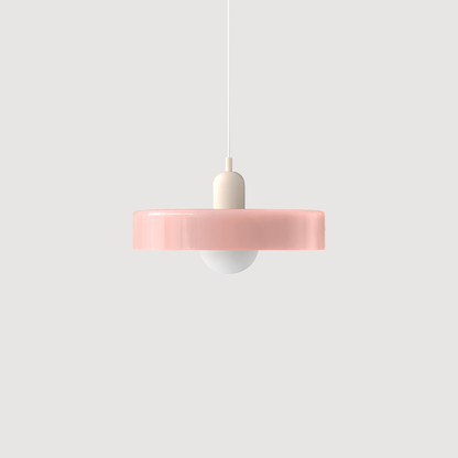 Bauhaus Inspired Colorful Glass Pendant Lamp