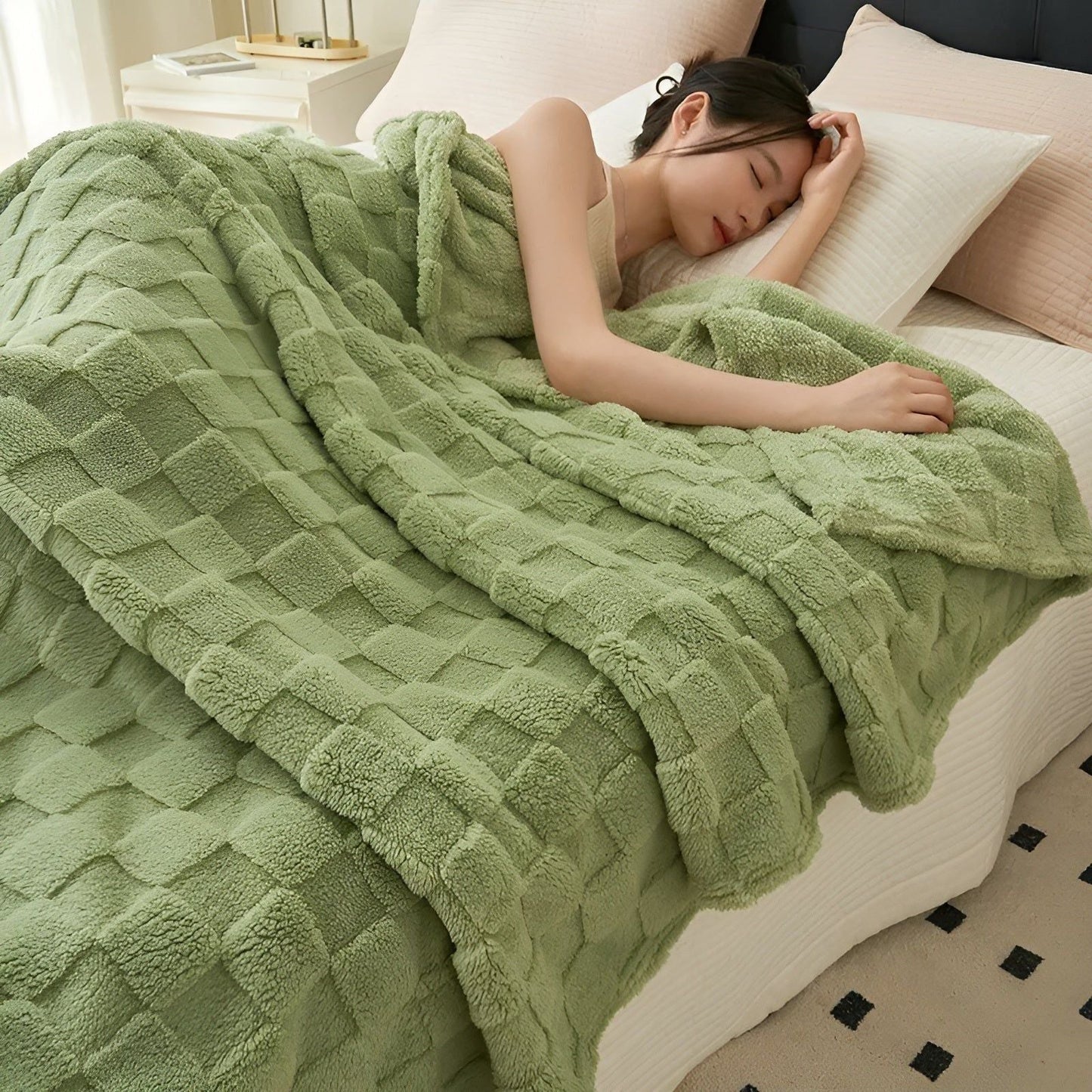 ComfortWrap Täck - Mjuk multifunktionell fleece-täck