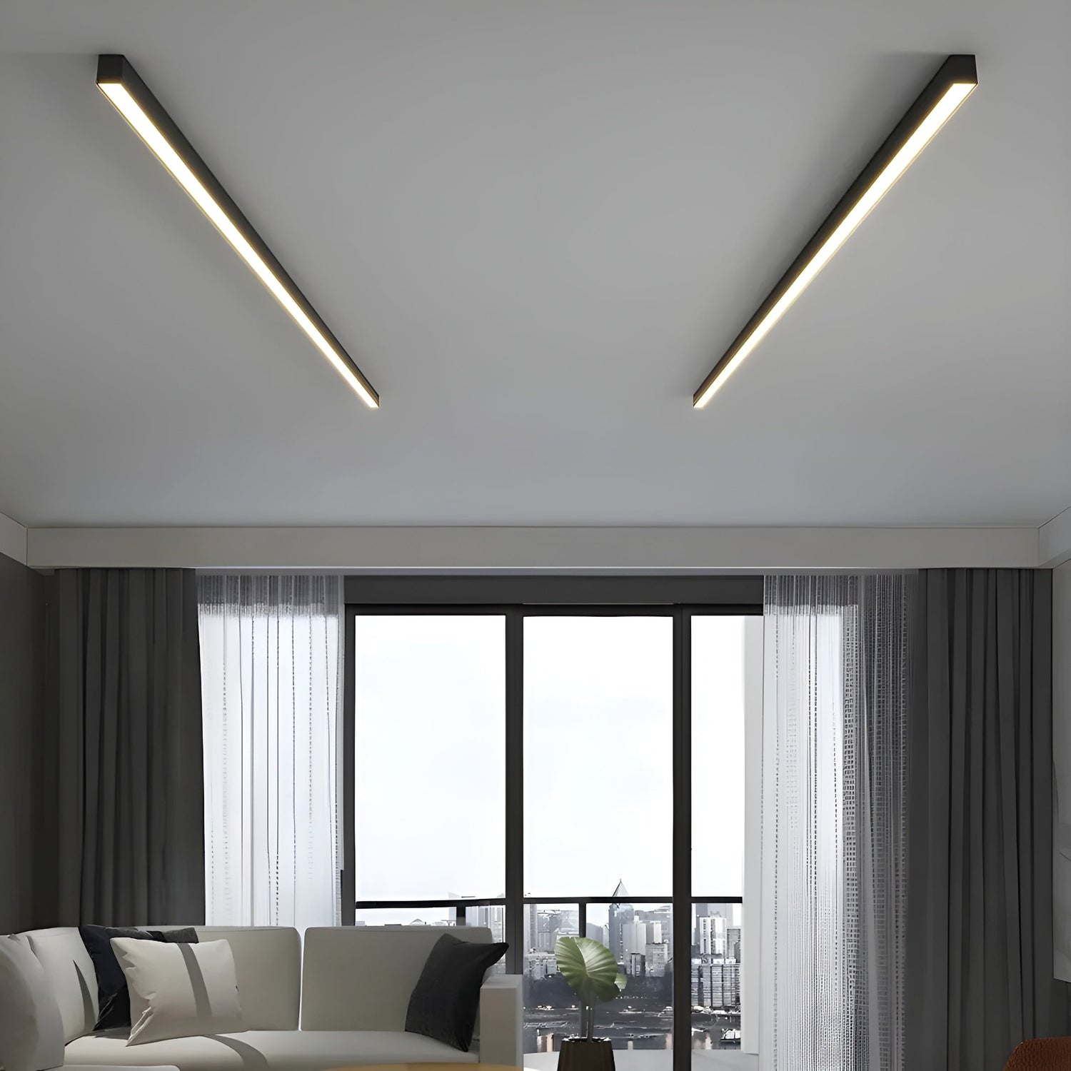 Slim taklampa – Modern och elegant belysning för vilket rum som helst