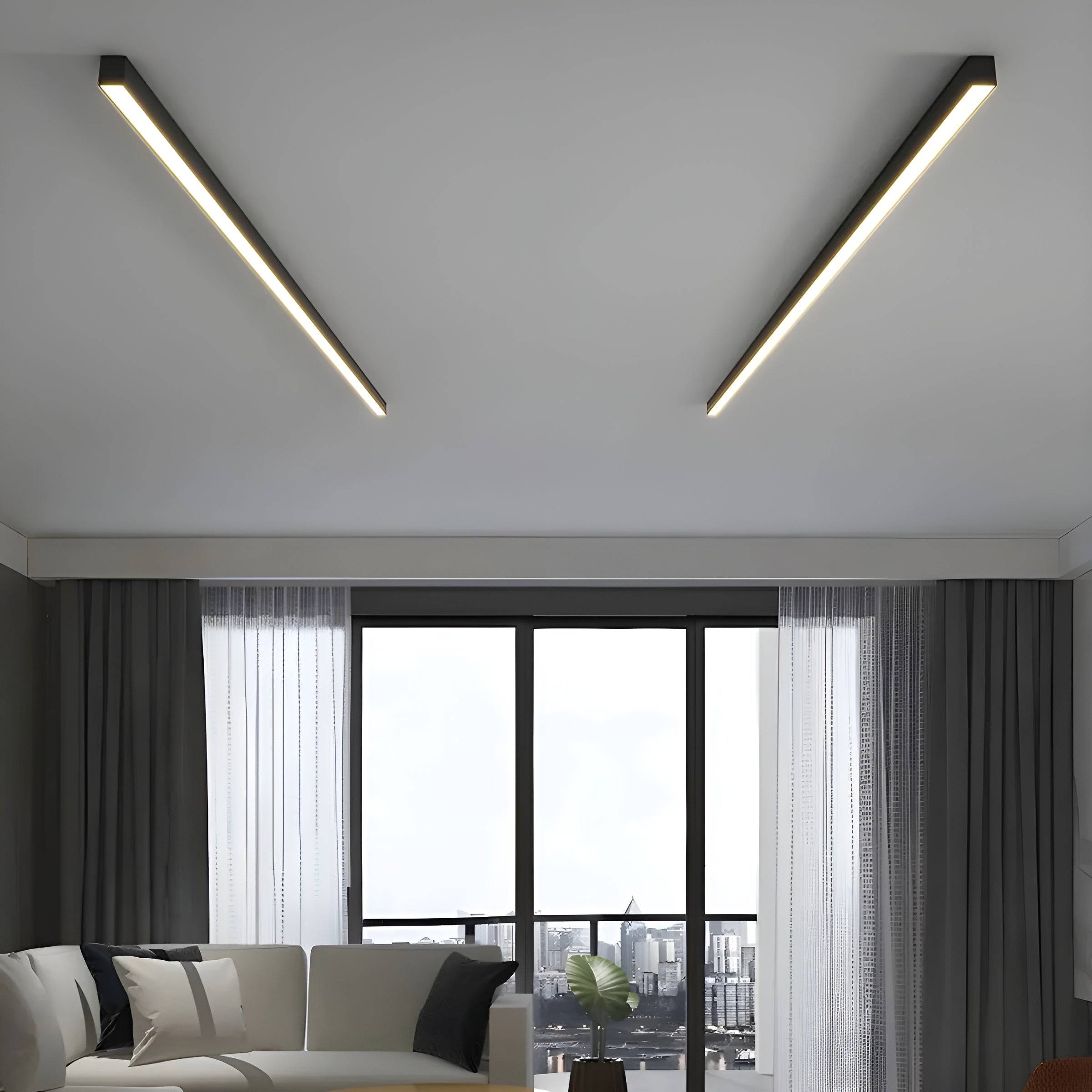 Slim taklampa – Modern och elegant belysning för vilket rum som helst