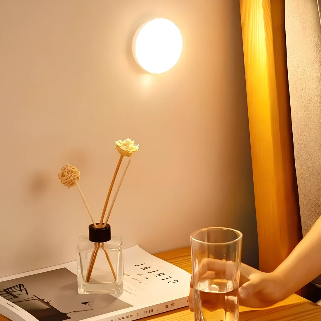 LED Nattljus Rörelsesensor Vägglampa