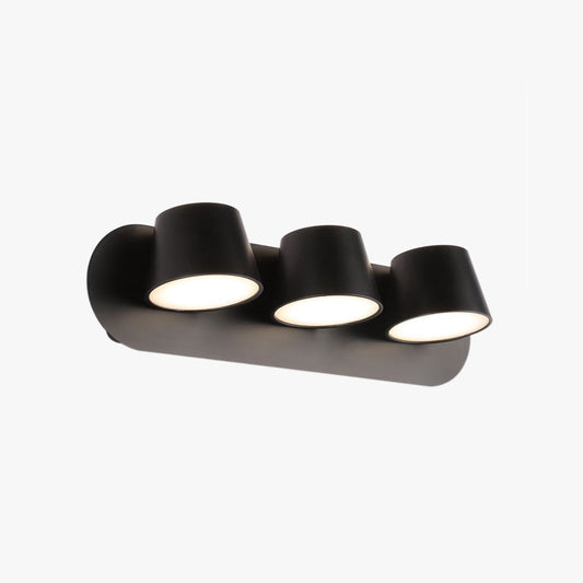 Cooley Moderne LED Vägglampa Svart Bad/Sovrum Metall Akryl 1/2/3-Ljus