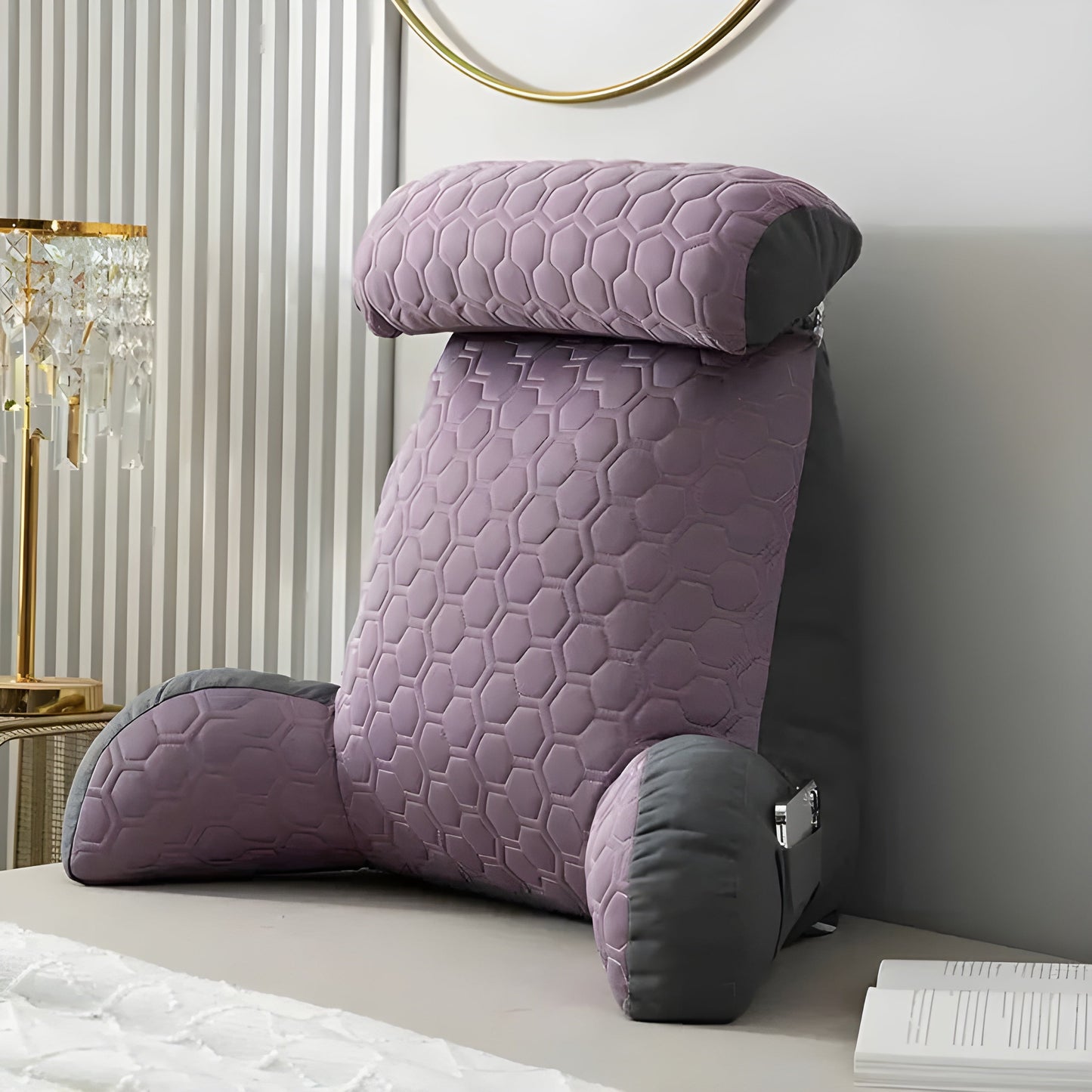 ComfortPeak Pillow - Kylande latex ryggstöd huvudkudde