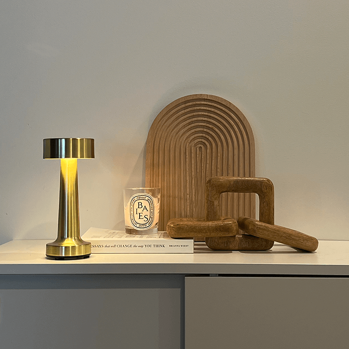 Moderna Trådlösa Bordslampa - Uppladdningsbar LED-Lampa