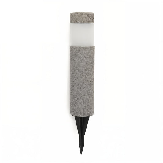 Carvallo Trädgårdslampa | Solenergi LED Pelare | Väderbeständig & Elegant | 38 cm Höjd