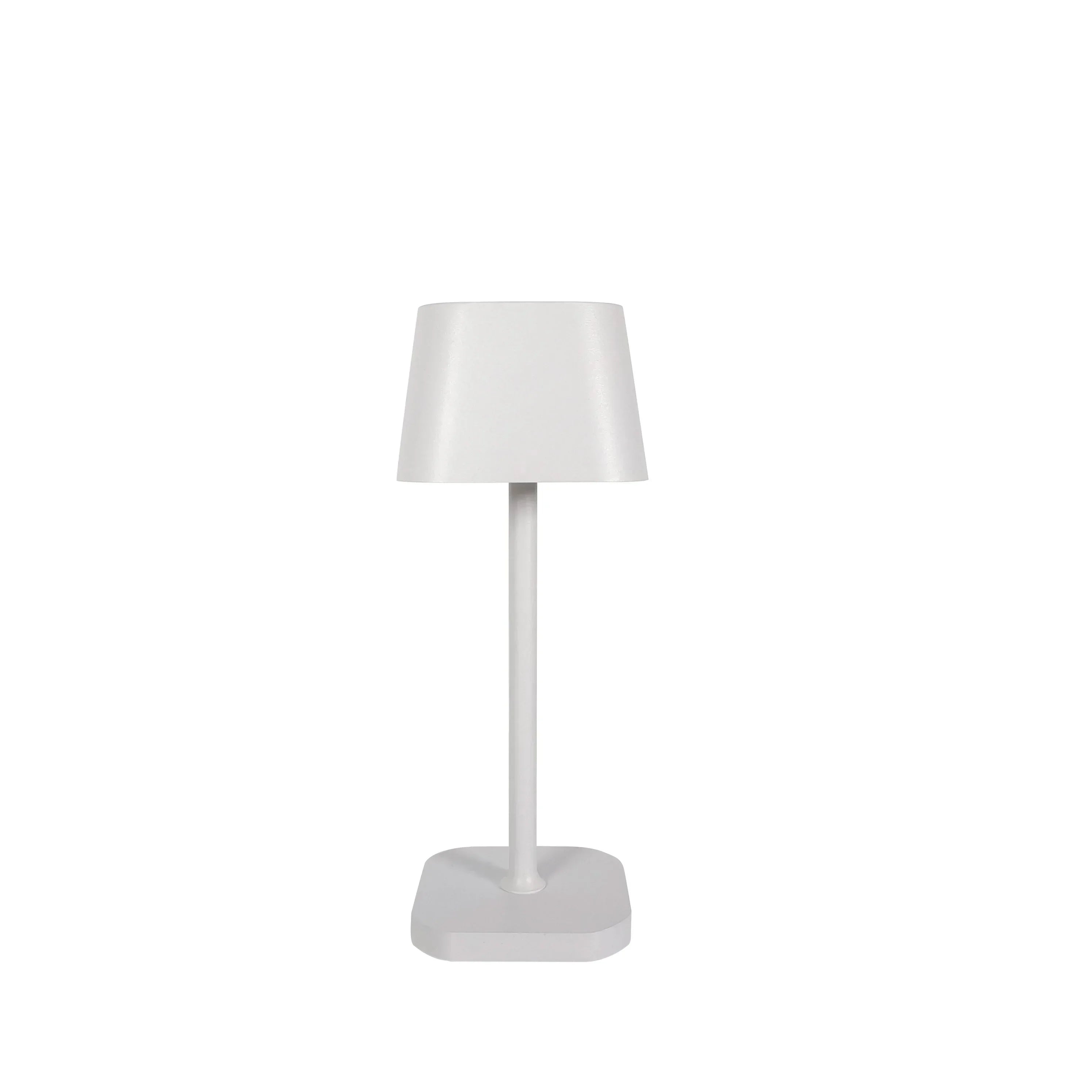 Trådlampad aluminium LED-bordslampa med touch-dimmer – Laddningsbar och bärbar