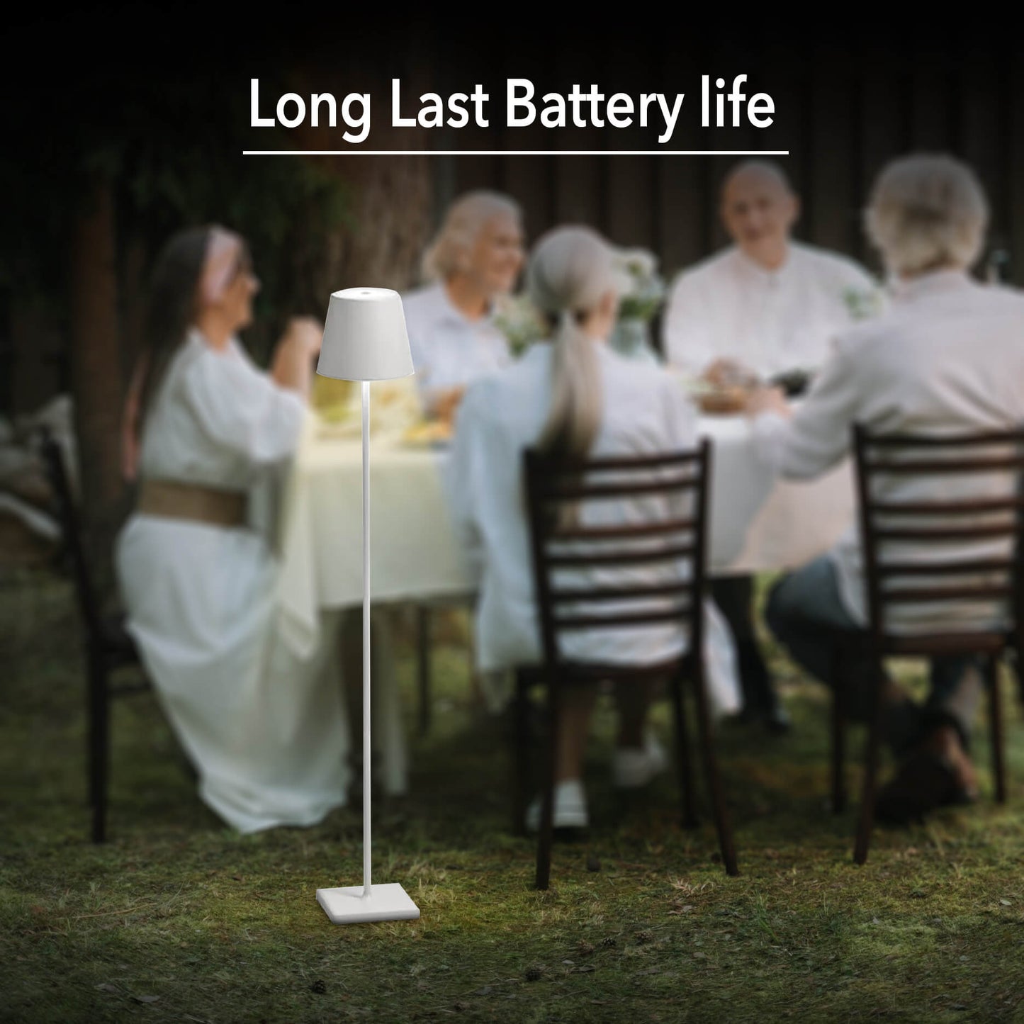 Royaleva Trådlös Golvlampa – Sleek Modern Vattentålig LED-belysning för Hem och Kontor