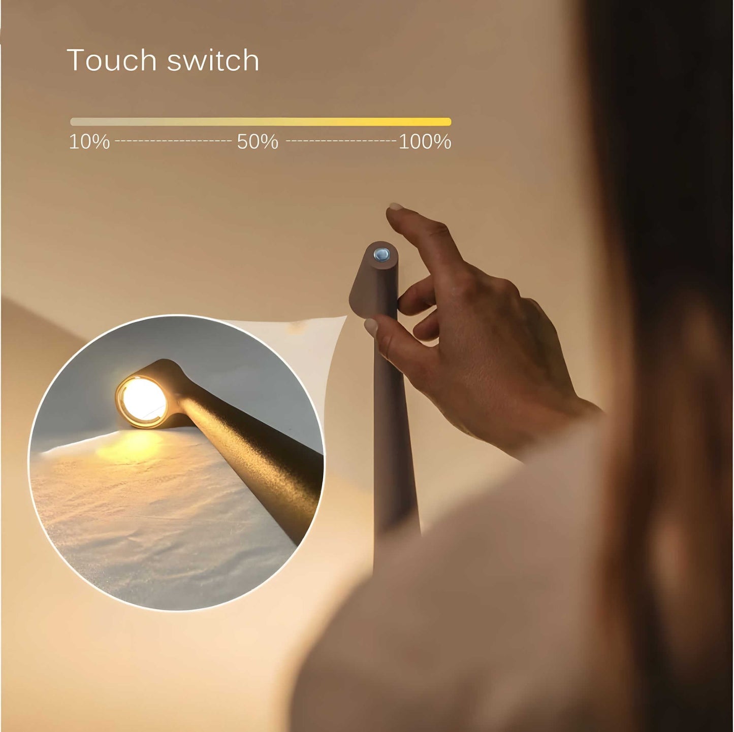 Carvallo – Elegant Dimbara Bordslampa med Raffinerad Elegans