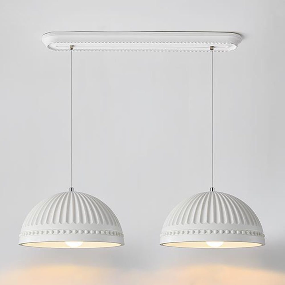 Elegant Vit Harshänglampa