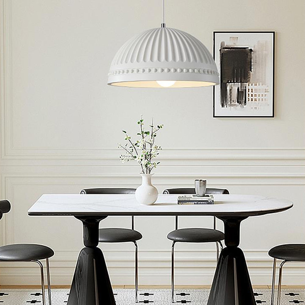 Elegant Vit Harshänglampa