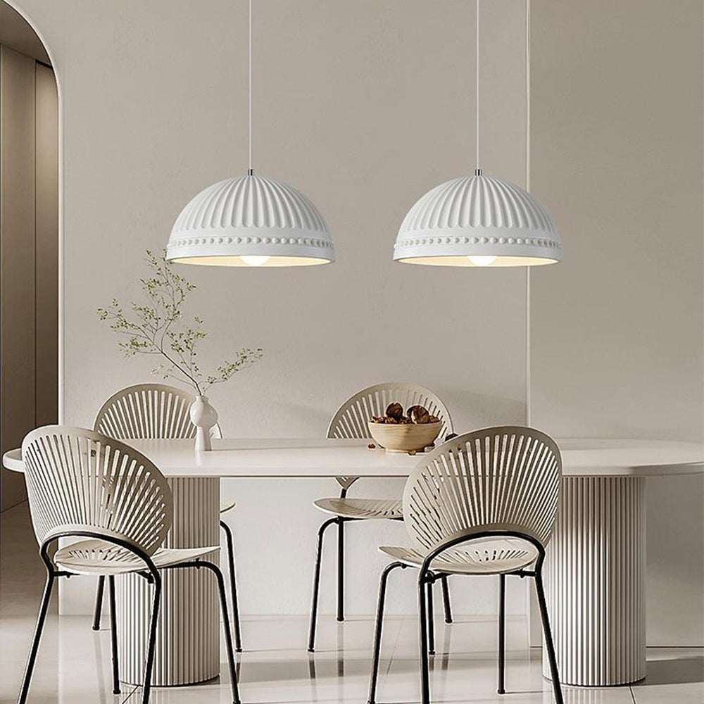 Elegant Vit Harshänglampa