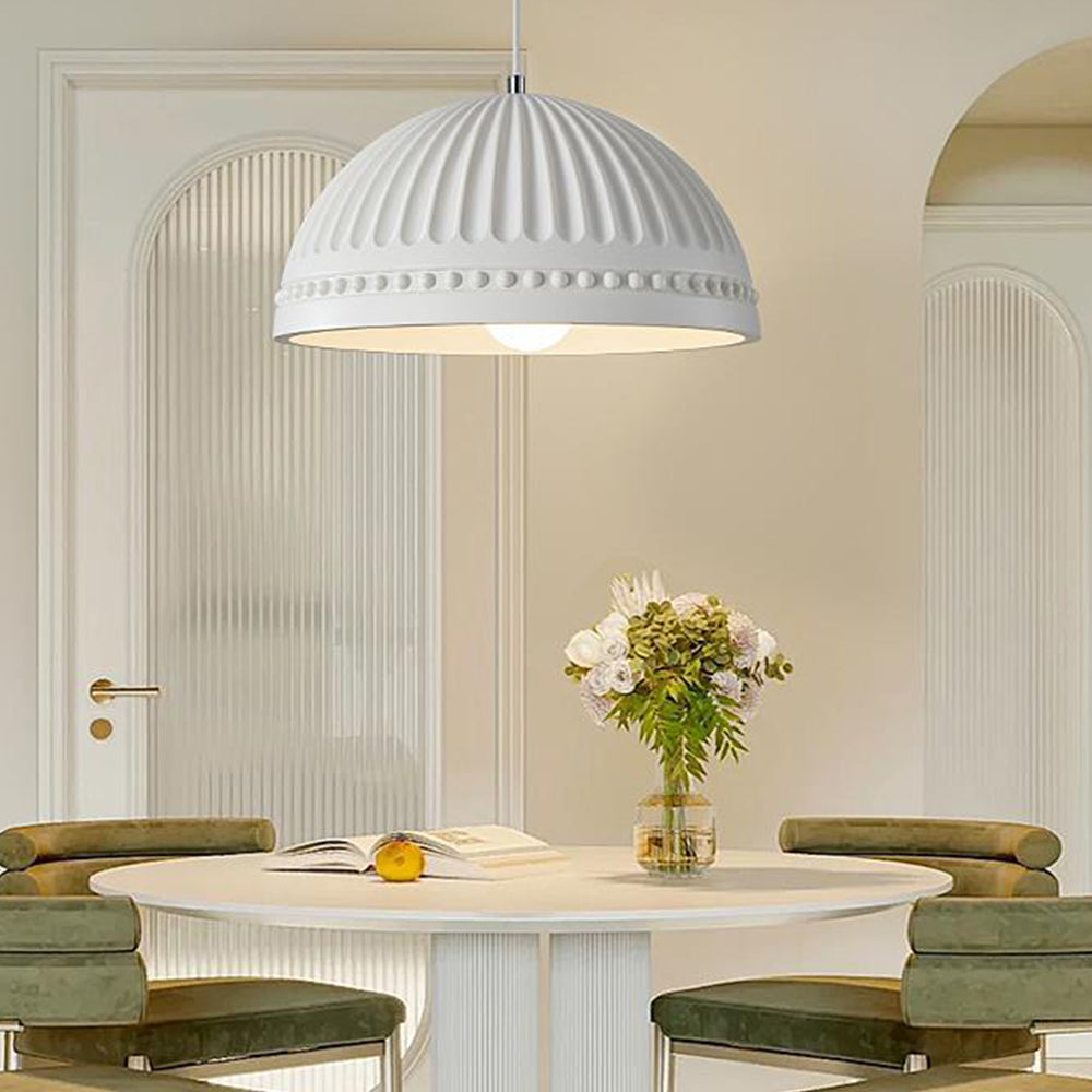 Elegant Vit Harshänglampa