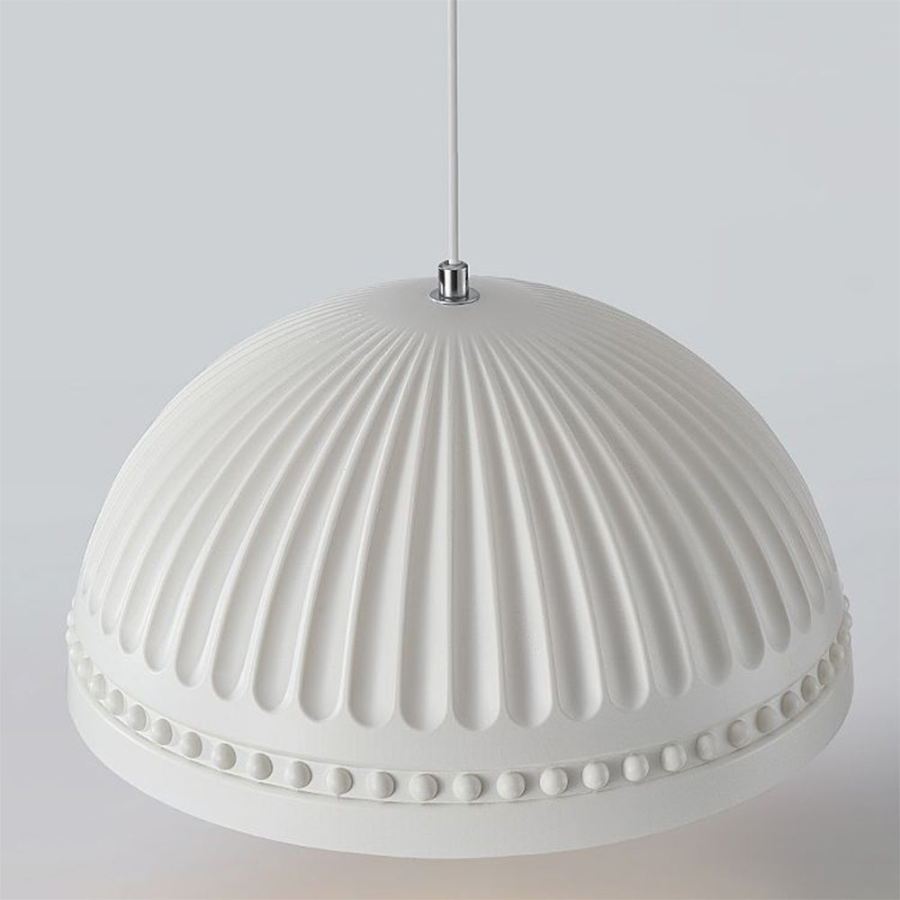 Elegant Vit Harshänglampa