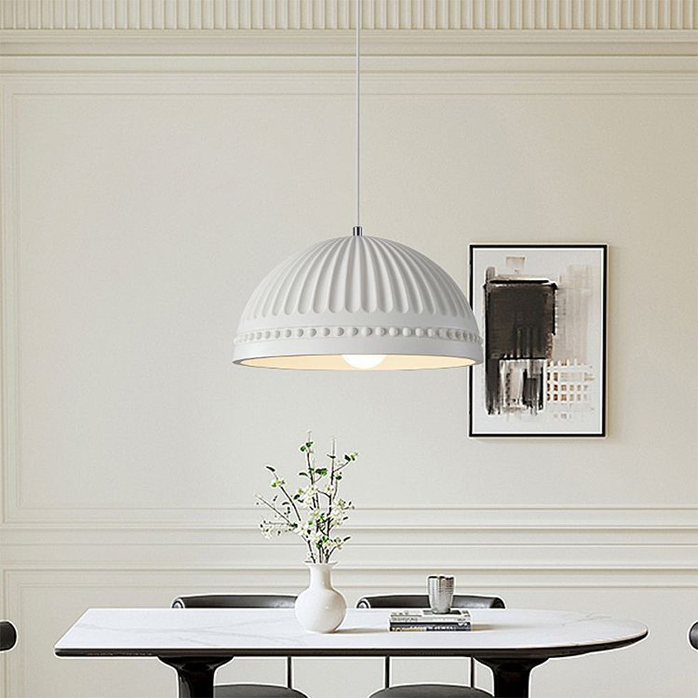 Elegant Vit Harshänglampa