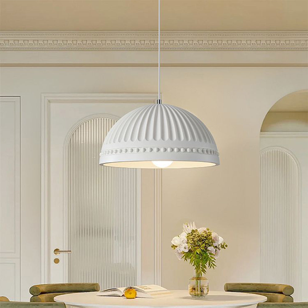 Elegant Vit Harshänglampa