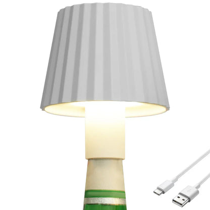 EcoGlow - LED Flesbordslampa med Hållbar Design och Varm Belysning