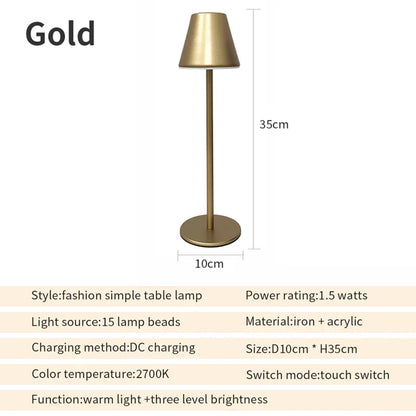 LumiFlex - Uppladdningsbar Bordslampa
