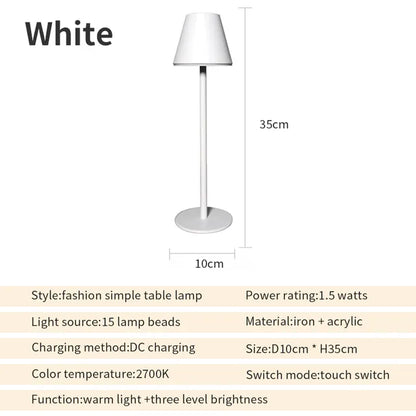 LumiFlex - Uppladdningsbar Bordslampa