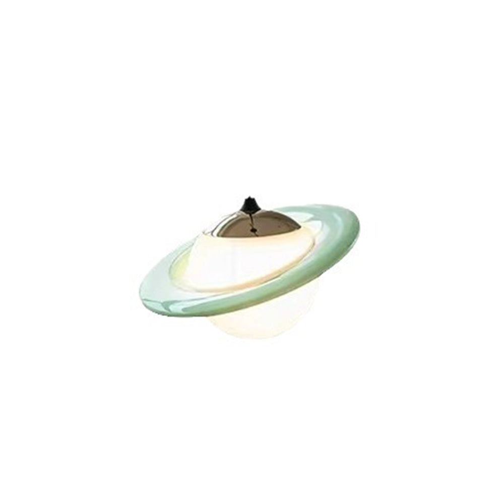 Kreativ Färgglad Planet Glas Pendel